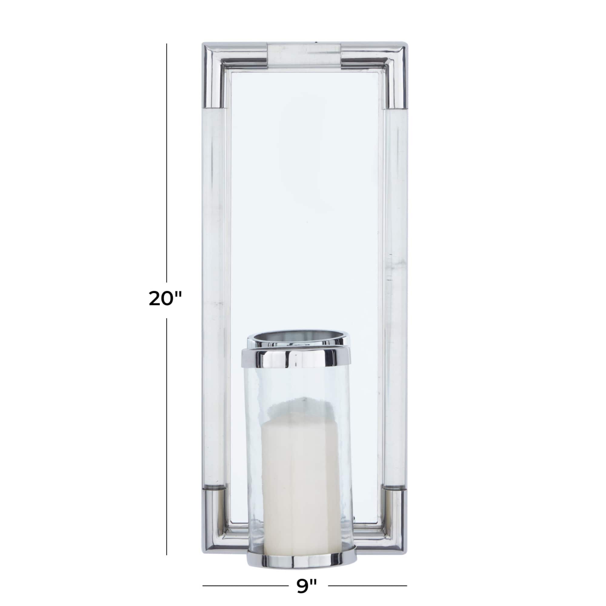 Silver Contemporary Wall Sconces